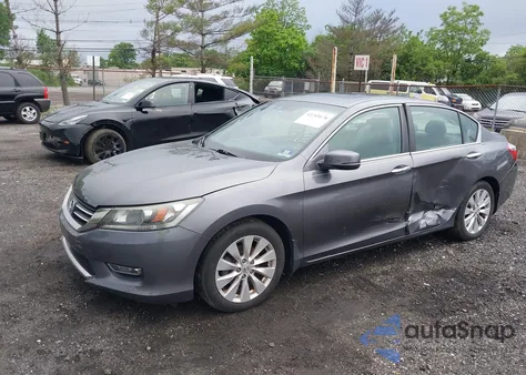 2013 Honda Accord Ex-L из США, поврежденный, VIN 1HGCR2F81DA200768